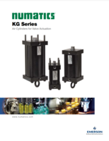 KG SERIES: AIR CYLINDERS FOR VALVE ACTUATIONS